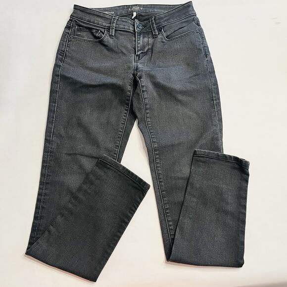 LOFT Denim - LOFT Women’s Curvy Skinny Jeans Black size 25/0